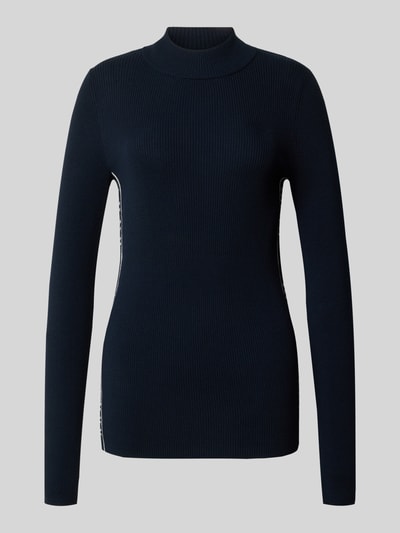 JOOP! Strickpullover mit Stehkragen Modell 'Koni' Marine 2