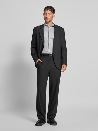 Profuomo Regular Fit Business-Hemd mit Knopfleiste Gruen 1