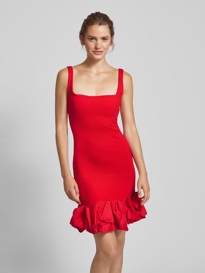 Amy Lynn Cocktailkleid mit Karree-Ausschnitt Modell 'Ally' Rot 4