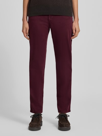 Brax Straight fit jeans, model 'CAROLA' Bordeaux - 4