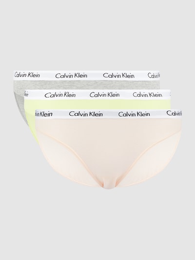 Calvin Klein Underwear Slip mit Stretch-Anteil im 3er-Pack Neon Gelb 2