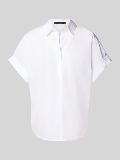 Someday Relaxed Fit Bluse mit V-Ausschnitt Modell 'Zusina' Weiss 2
