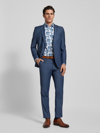 OLYMP Level Five Slim Fit Business-Hemd mit Knopfleiste Bleu 1