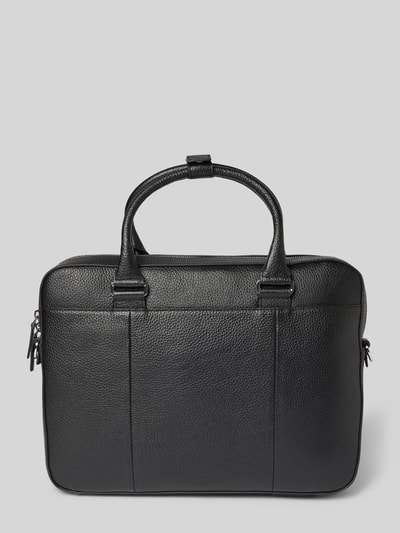 Tiger Of Sweden Laptoptasche aus echtem Rindsleder Modell 'Bosun' Black 4