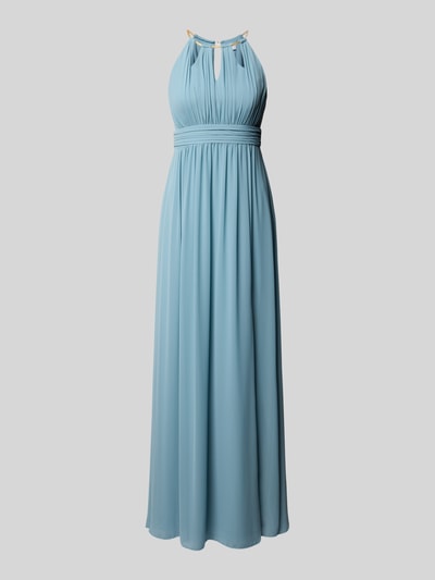 Jake*s Cocktail Abendkleid mit gelegten Falten Ocean 2