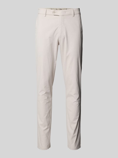Mmx Slim Fit Chino aus reiner Baumwolle Beige 2
