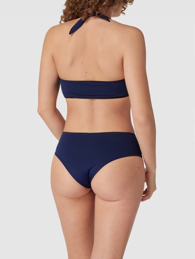 Mymarini Bikini-Oberteil mit Label-Detail Marineblau 4