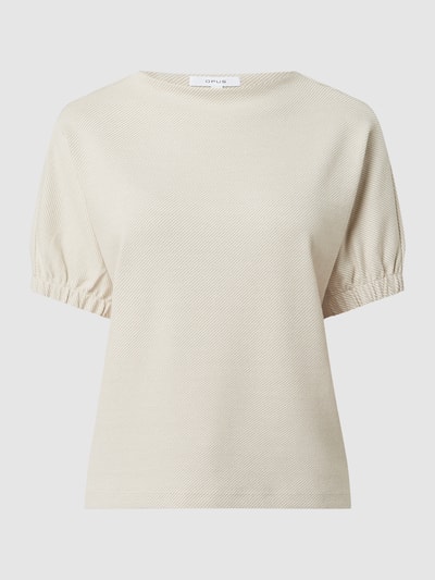 OPUS Sweatshirt mit Stretch-Anteil Modell 'Gobuna' Sand 2