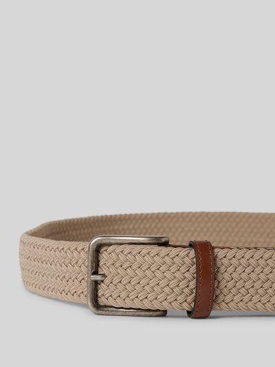 Lloyd Men's Belts Pasek z efektem plecionki Beżowy 2