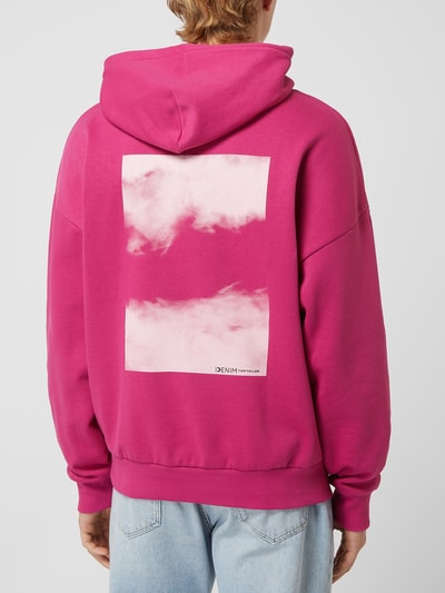 TOM TAILOR Denim Hoodie Für Damen – Lässiger Kapuzenpullover Mit Rippdetail, Loose Fit, Aus Sweat Für Sportiven Komfort
