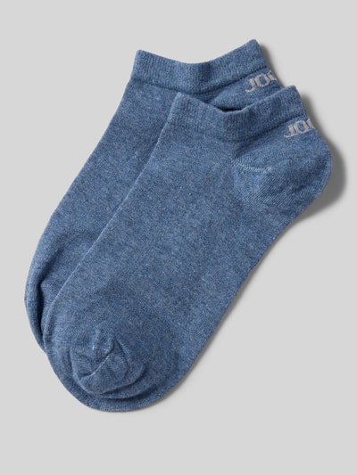 JOOP! Collection Sneakersocken mit Label-Print Jeansblau Melange 1