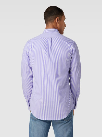 Polo Ralph Lauren Slim Fit Freizeithemd mit Button-Down-Kragen Lavender 5