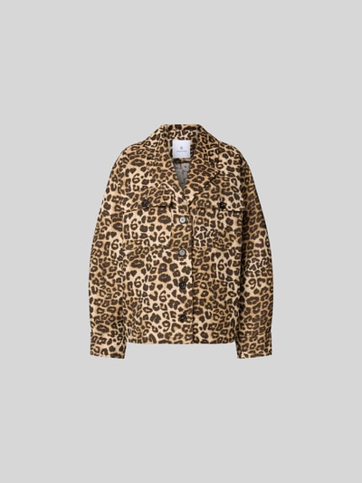 Anine Bing Jacke mit Reverskragen Mittelbraun 2