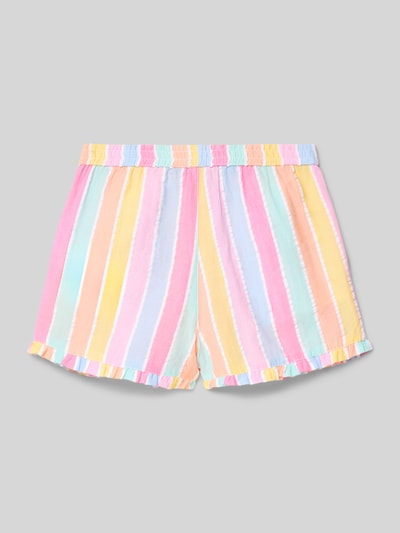 Blue Seven Sweatshorts mit Rüschen Apricot 3