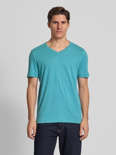 s.Oliver RED LABEL Regular Fit T-Shirt aus reiner Baumwolle Mint 4