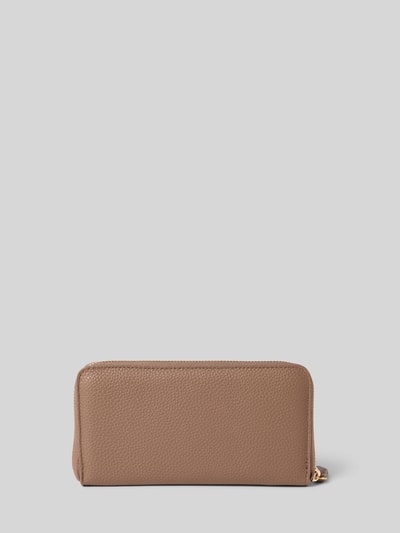 VALENTINO BAGS Portemonnee met labeldetail, model 'BRIXTON' Taupe - 2