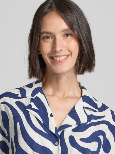 Mango Regular Fit Bluse mit Saum zum Binden Modell 'LIFE' Beige 3