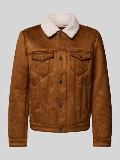 Levi's® Jack met drukknoopsluiting Middenbruin - 2