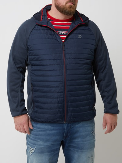 Jack & Jones Plus PLUS SIZE Steppjacke mit Kapuze Modell 'Emulti' Marine 4