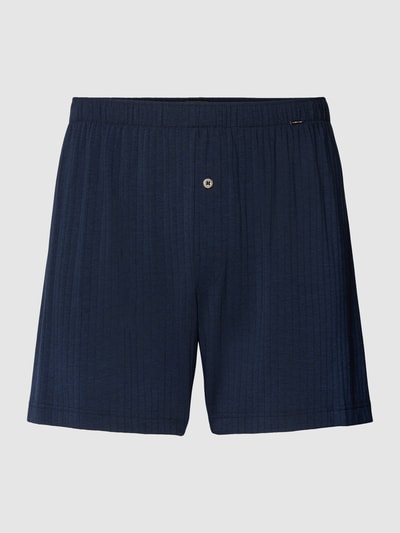 Schiesser Boxershort met labelapplicatie Donkerblauw - 2