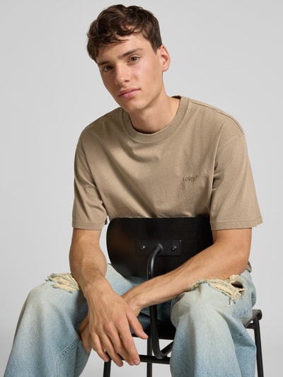 Levi's® Vintage Fit T-Shirt mit Label-Stitching Beige 3