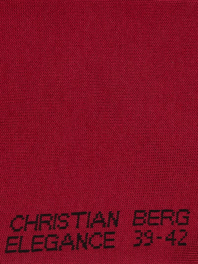 Christian Berg Men Socken aus Baumwollmischung im 2er-Pack  Dunkelrot 3