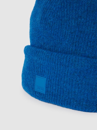 Marc O'Polo Denim Beanie mit Label-Patch Royal 2