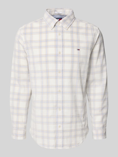 Tommy Jeans Regular fit vrijetijdsoverhemd van puur katoenen corduroy Offwhite - 2