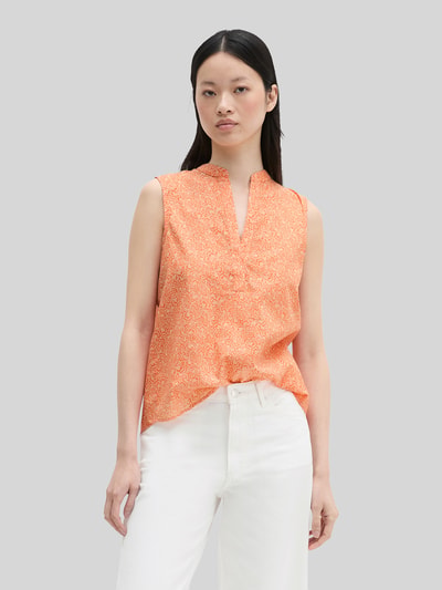 Marc O'Polo Loose Fit Blusentop aus reiner Baumwolle Orange 4