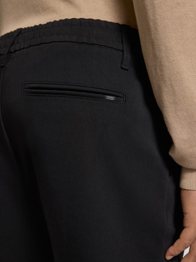 Casual Friday Chino met achterzakken, model 'Marc' Zwart - 3
