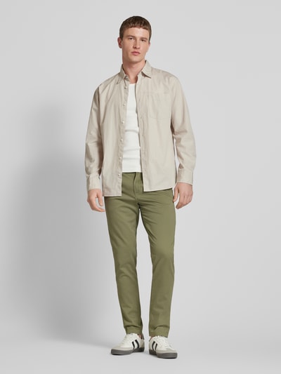 Jack & Jones Baggy Fit Jeans im 5-Pocket-Design Modell 'MARCO BOWIE' Oliv 1