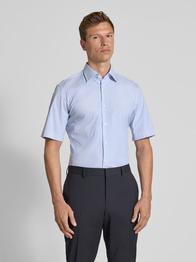 BOSS Regular Fit Kurzarmhemd mit Kentkragen Modell 'Joe' Weiss 4