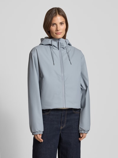 RAINS Jack met capuchon, model 'Lohja' Lichtblauw - 4
