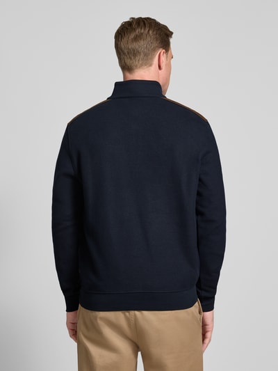 bugatti Bluza z detalem z logo Granatowy 5