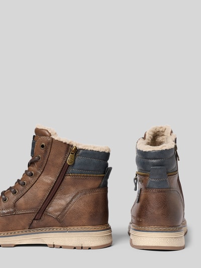 Tom Tailor Stiefel in Lederoptik Mittelbraun 2