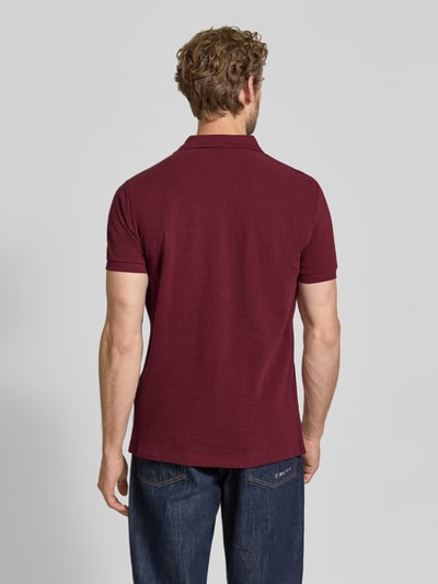 Polo Ralph Lauren Regular Fit Poloshirt aus eriner Baumwolle  Bordeaux 5