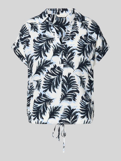 Tom Tailor Relaxed Fit Tunika aus reiner Viskose Marine 2