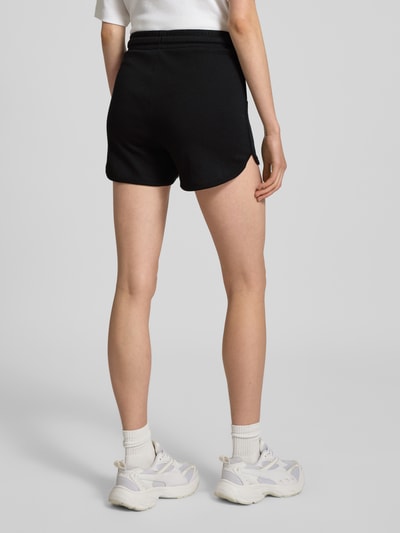 CHAMPION Sweatshorts met labeldetail Zwart - 5