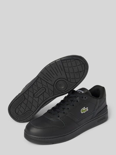 Lacoste Sneakersy z naszywką z logo Czarny 4