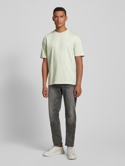 Marc O'Polo T-shirt met ronde hals Mintgroen - 1