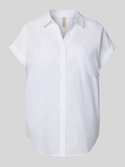 Soyaconcept Blouseshirt met borstzak, model 'DORA' Wit - 2