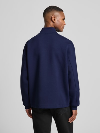 HUGO Relaxed Fit Sweatshirt aus Baumwoll-Mix Modell 'DANOVOTOP' Royal 5