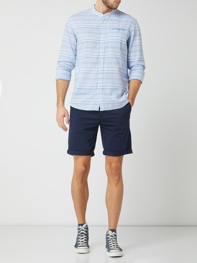 Jack & Jones Chino-Shorts mit Stretch-Anteil Modell 'Bowie' Dunkelblau 1