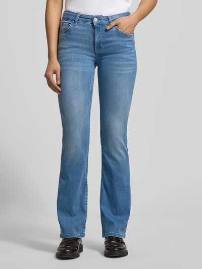 Mustang Flared Jeans mit 5-Pocket-Design Blau 4