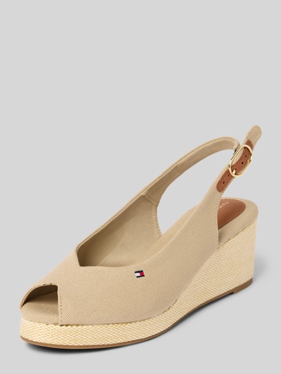 Tommy Hilfiger Espadrilles aus Baumwoll-Canvas Sand 1