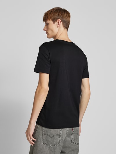 Calvin Klein Jeans T-Shirt mit Label-Print Black 5