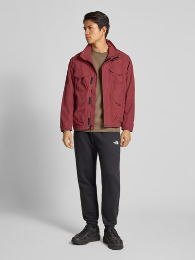 The North Face Sweatshirt mit Label-Print Mittelbraun 1