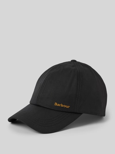 Barbour Basecap mit Label-Stitching Modell 'BEAULY' Black 1