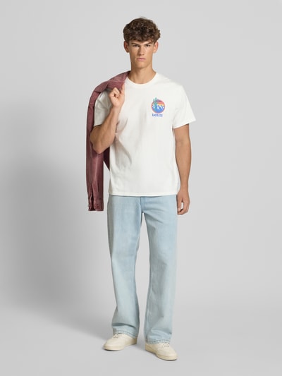 Levi's® T-Shirt mit Motiv- und Label-Print Weiss 1