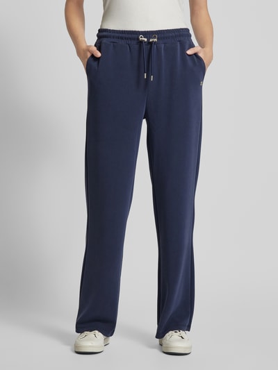 JOOP! Regular fit sweatpants met elastische band Marineblauw - 4